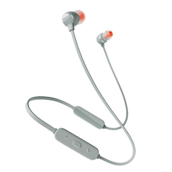 JBL Tune 115BT in-Ear Wireless Headphones with Deep Bass, 8-Hr Battery Life (Grey)
