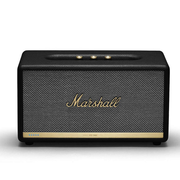 Marshall Stanmore II Wireless Wi-Fi Smart Speaker with Amazon Alexa Voice Control Built-in (Black)