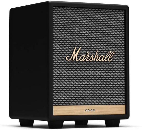 Marshall Uxbridge Home Voice Speaker with Amazon Alexa Built-in, Black