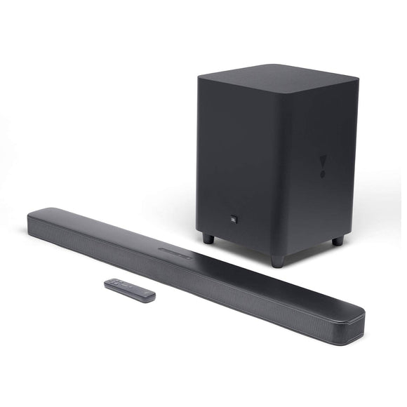JBL Bar 5.1 Channel Soundbar with Ultra HD ,Panoramic Surround Sound,Built-in Chromecast (550 Watts, Black)