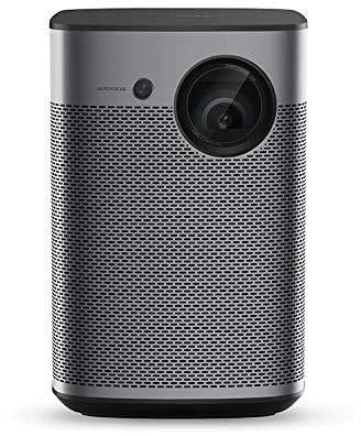 XGIMI Halo 1080p Full HD Smart Mini Projector with DLP, 800 ANSI Lumens, Android TV 9.0 and Harman Kardon Speakers